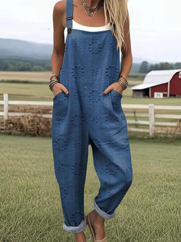 Daisy™ Elowen Vintage Floral Jumpsuit