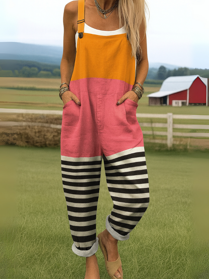 Monica™ Vintage Spring Jumpsuit