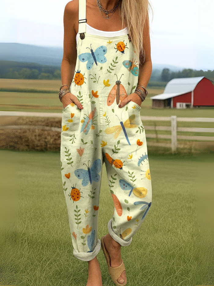Amber™ Vintage Spring Jumpsuit