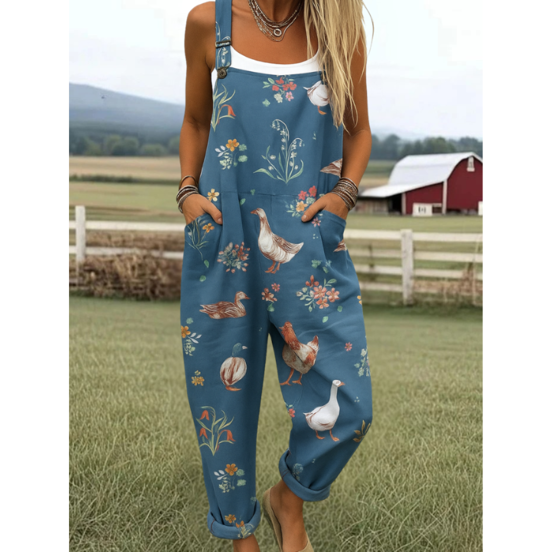 Julie™ Vintage Spring Jumpsuit