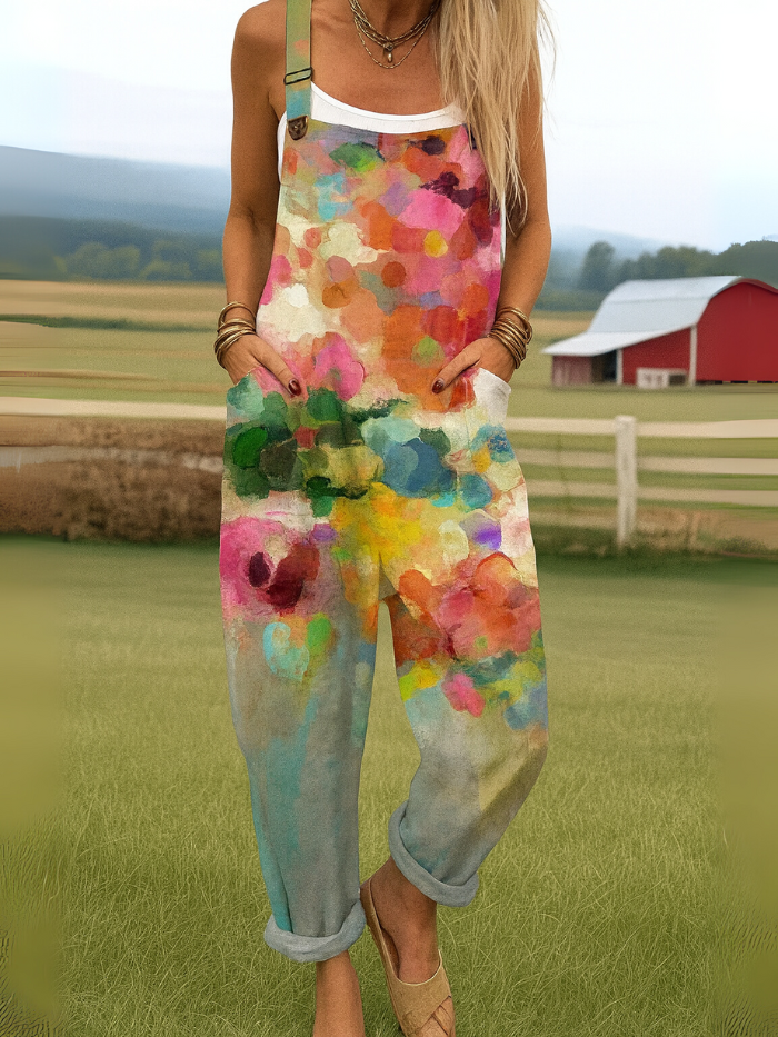 Stephanie™ Vintage Spring Jumpsuit